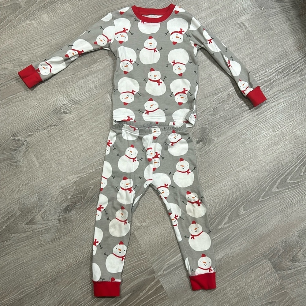 Carter’s Toddler Snowman Pajamas